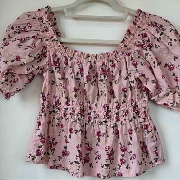 Celebrity Pink Floral Blouse - Picture 3 of 3